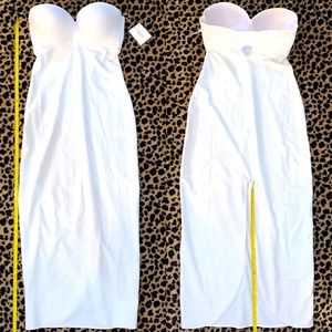 Q-T Intimates Strapless Bra Slip